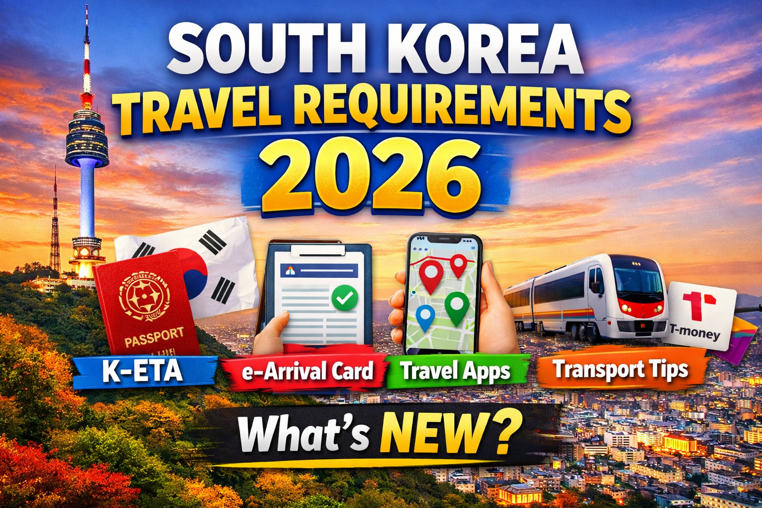 South Korea Travel Requirements 2026