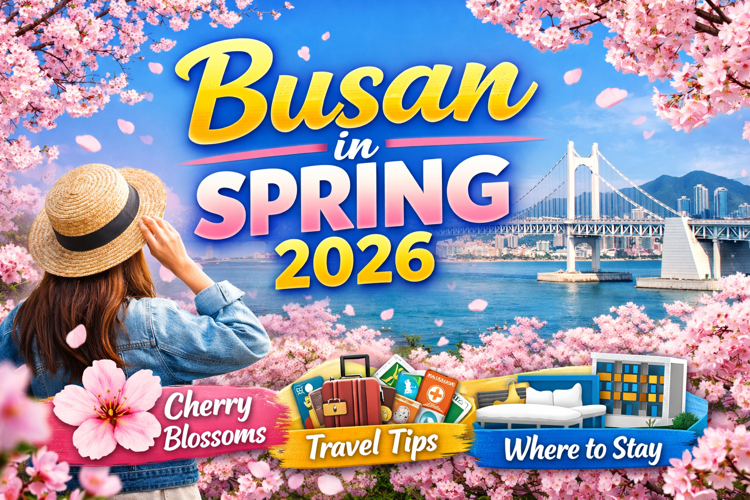 Busan in Spring 2026: Best Places, Cherry Blossoms, Hotels & Travel Tips