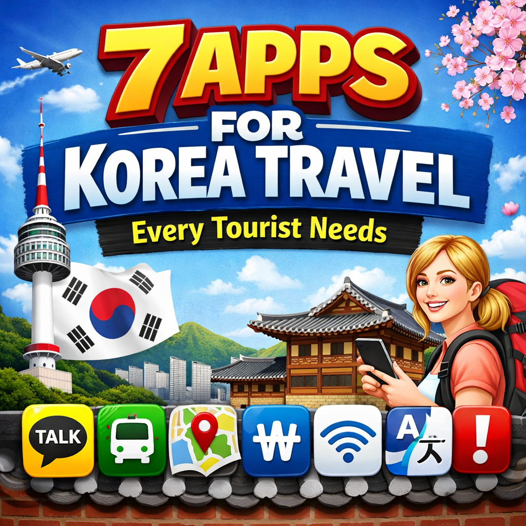 7 Apps for Korea Travel