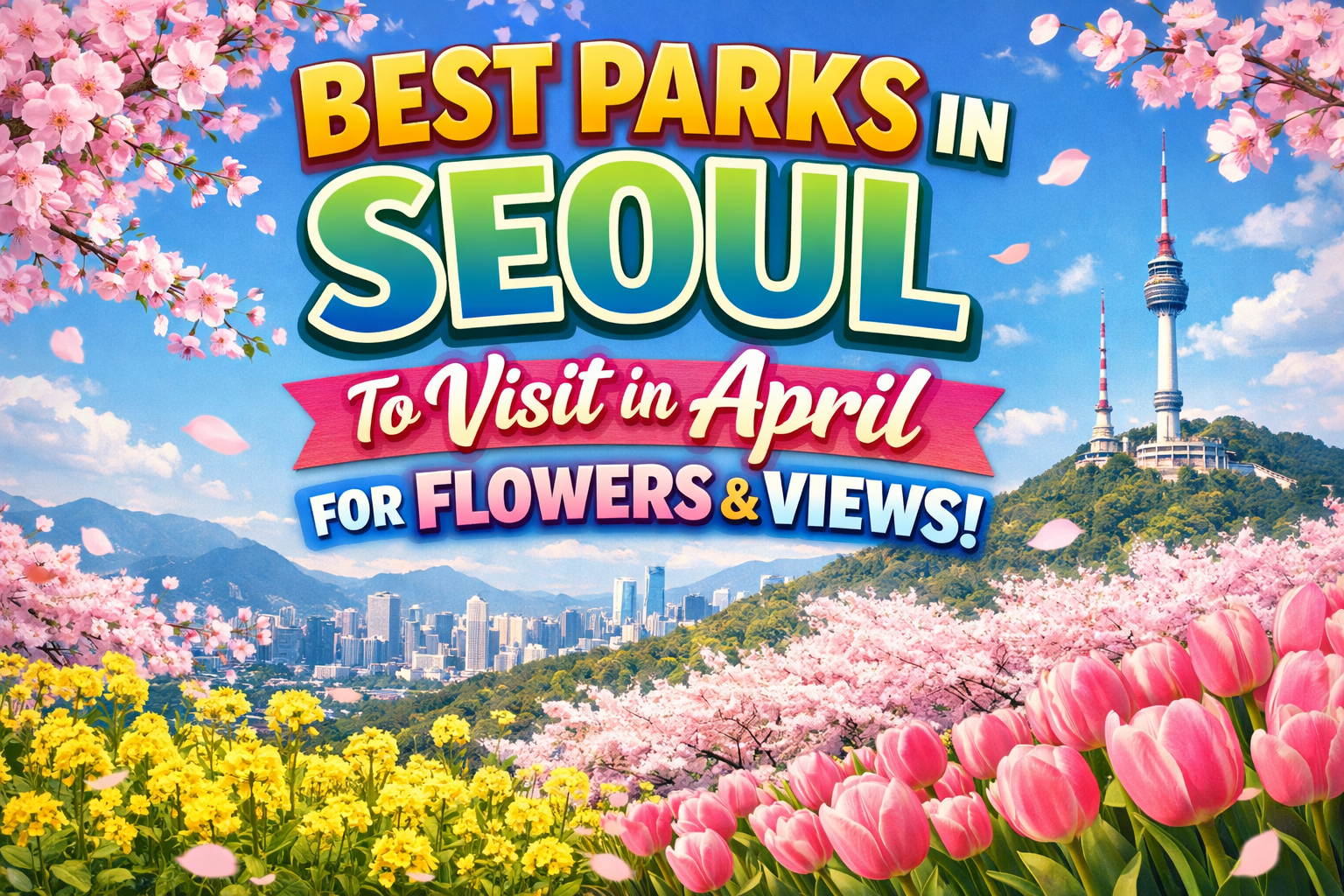 Best Parks in Seoul to Visit in April for Flowers and Views