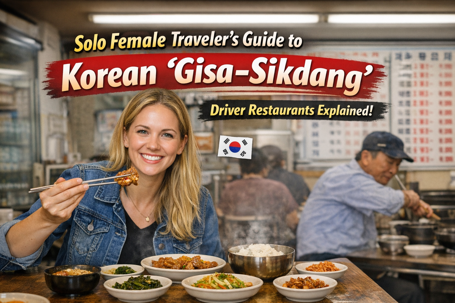 7 Smart Tips for Solo Female Travelers Visiting Korean Gisa-Sikdang (Driver Restaurants)