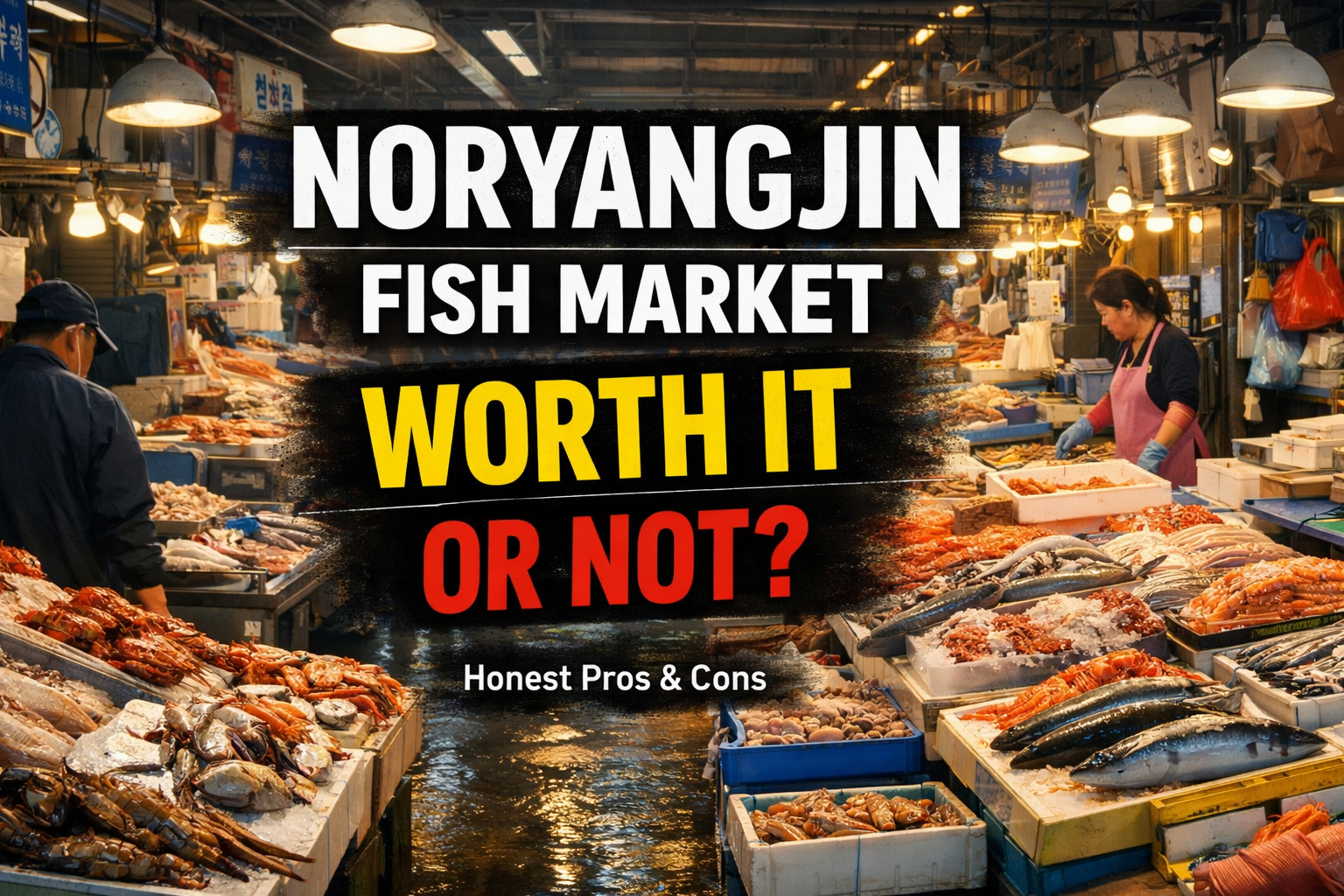NORYANGJIN FISH MARKET WORTH IT OR NOT?