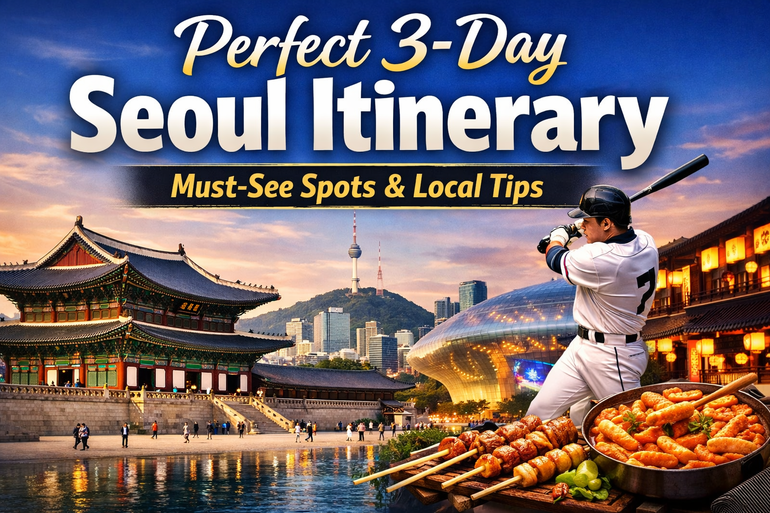 Perfect 3-Day Seoul Itinerary Must-See Spots & Local Tips