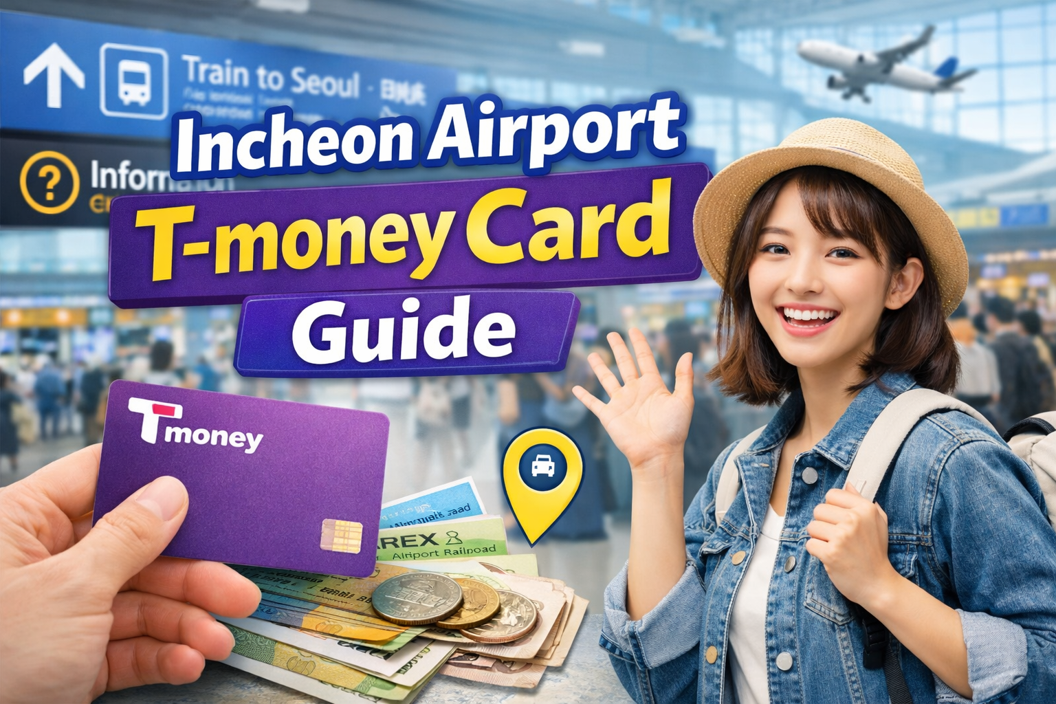 Incheon Airport T-money Card Guide