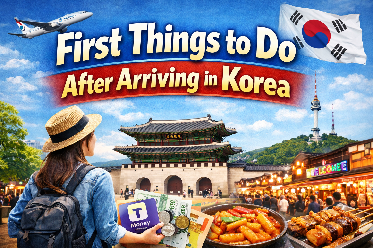 First Things to Do After Arriving in Korea