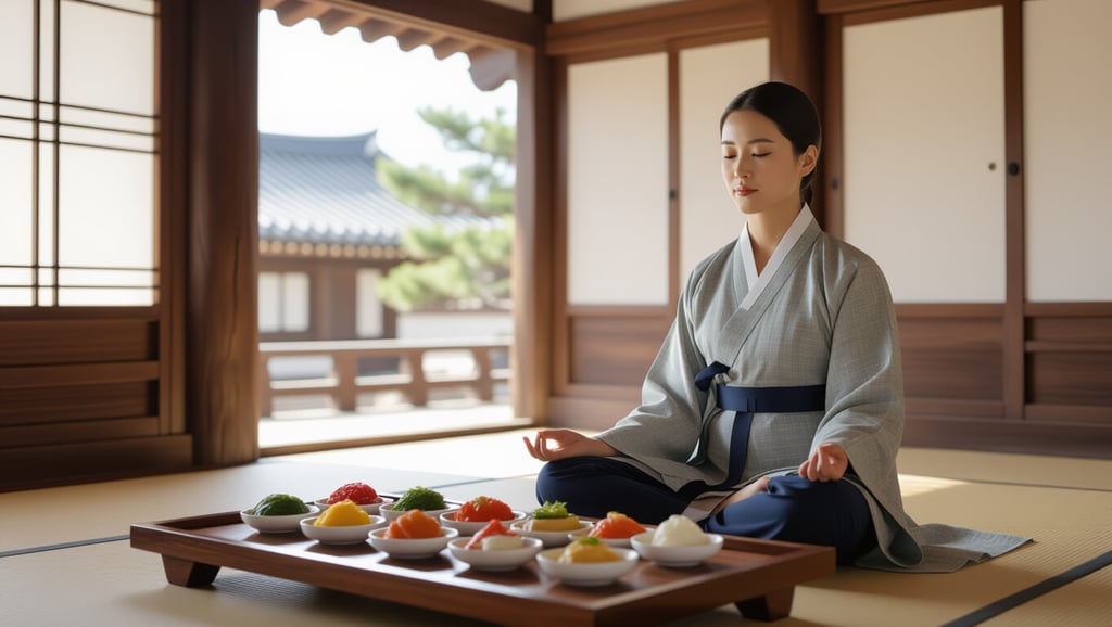 🧘‍♂️ Traditional temple food: a calm, cleansing Korean meal
