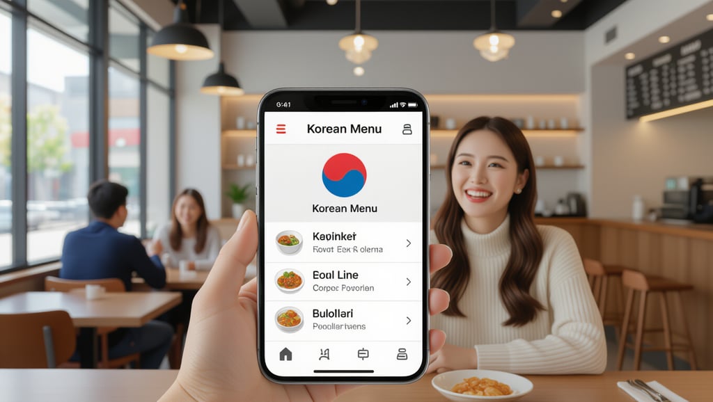 🌐 How to Pick the Right Menu (Even If It’s All in Korean)