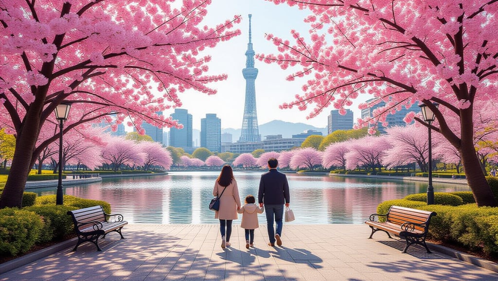 🏰 Seoul’s iconic cherry blossom spots