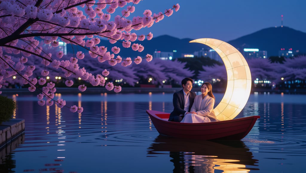 💡 Seokchon Lake cherry blossom tips