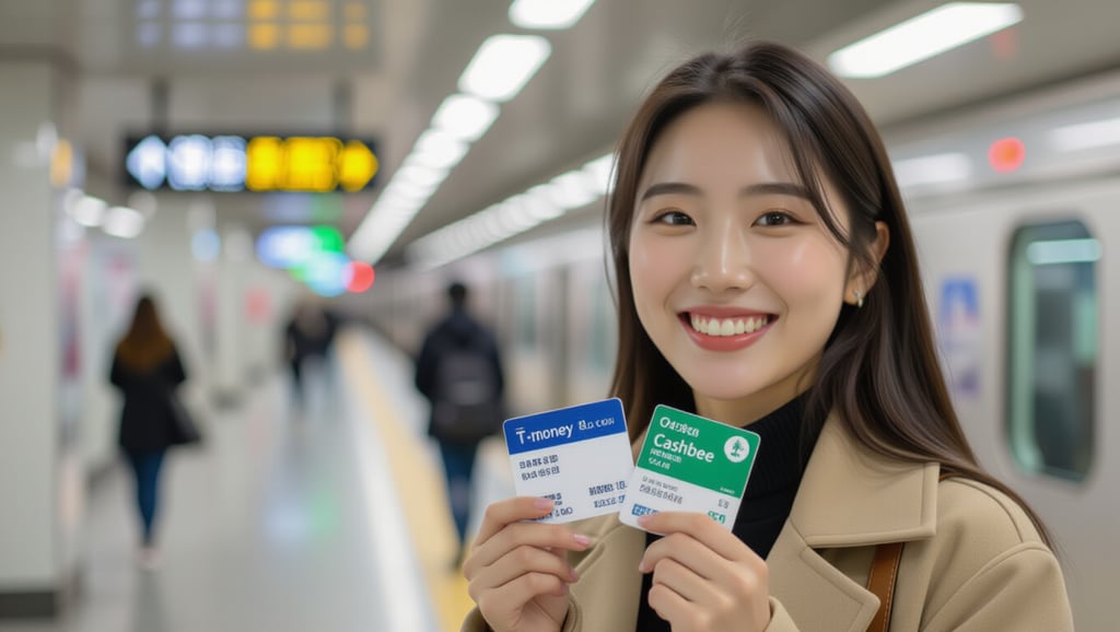 📋 Korea Transit Basics: T-money vs Cashbee