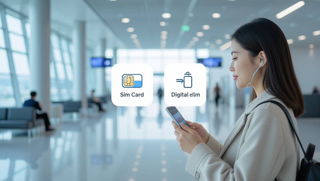 📋 Getting Connected: How to Choose Between a SIM and eSIM