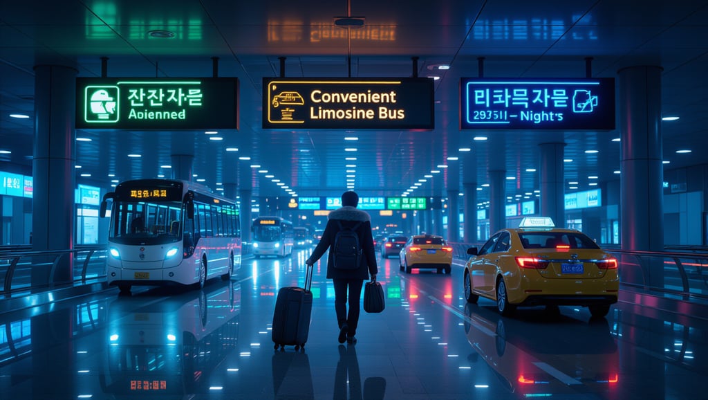📋 Quick Overview of Late-Night Transportation from Incheon Airport