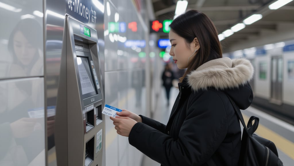 💰 How to Top Up Your T-money Card and Start Using It