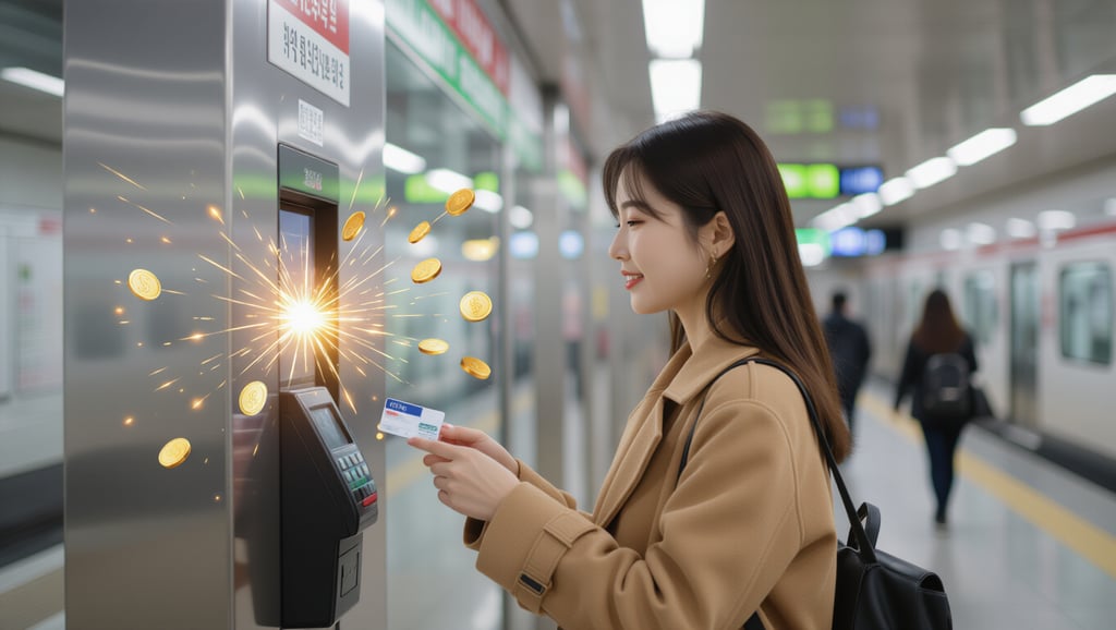 🔍 Practical Guide to Using T-money on Public Transportation