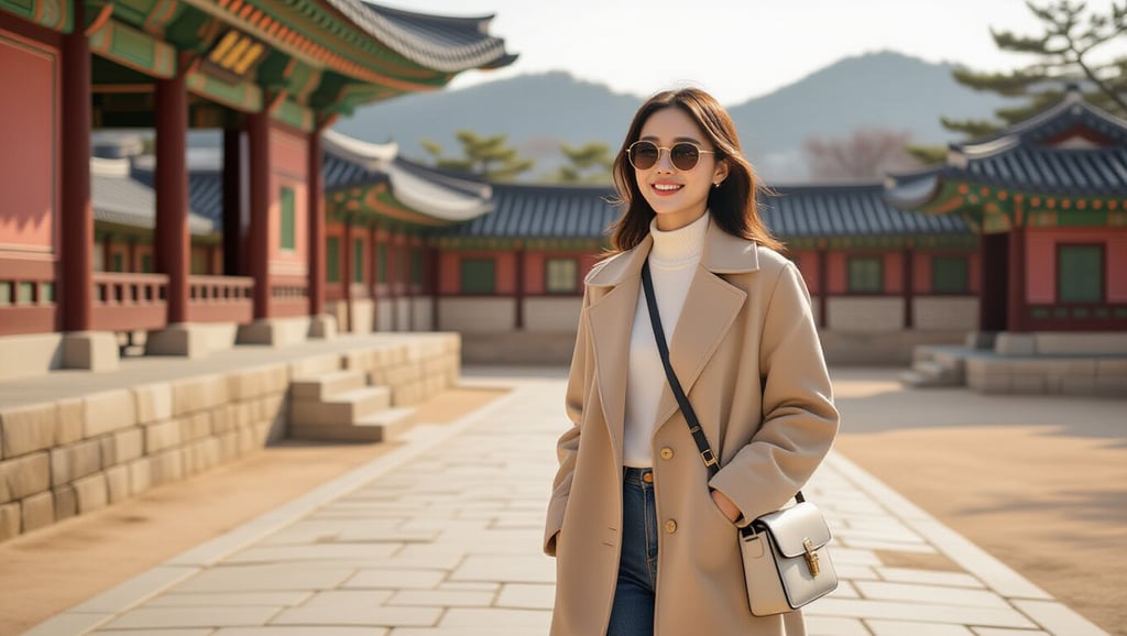 Best shoes and accessories for a Seoul trip in April