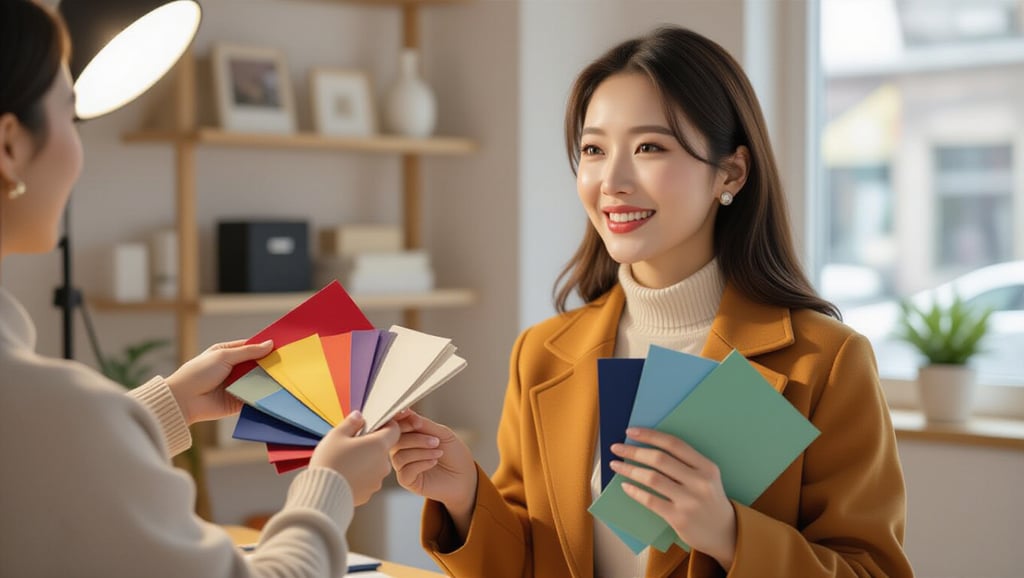 📍 Recommended Personal Color Studios for Foreign Visitors