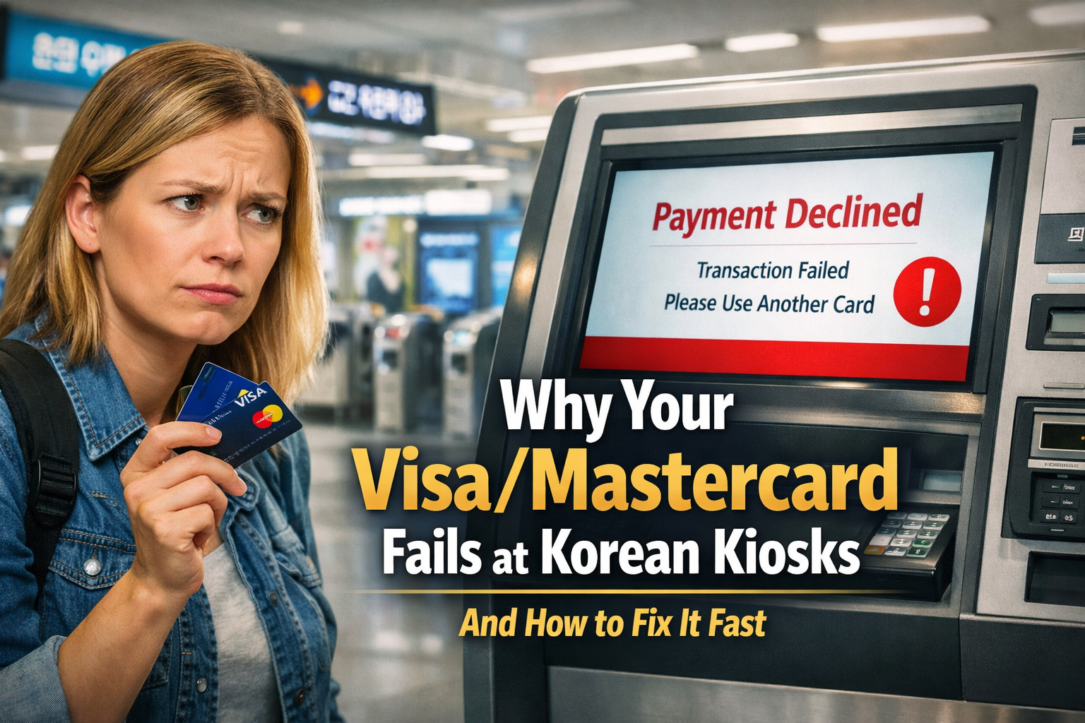 7 Surprising Reasons Your Visa or Mastercard Fails at Korean Self-Service Kiosks — And the Easiest Fixes That Actually Work