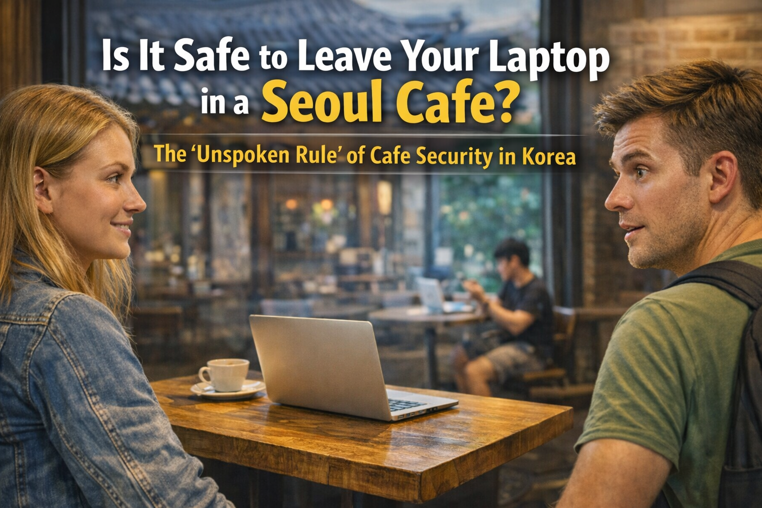 Is It Safe to Leave Your Laptop in a Seoul Cafe? A Practical Guide to Korea’s Unspoken Cafe Security Rule