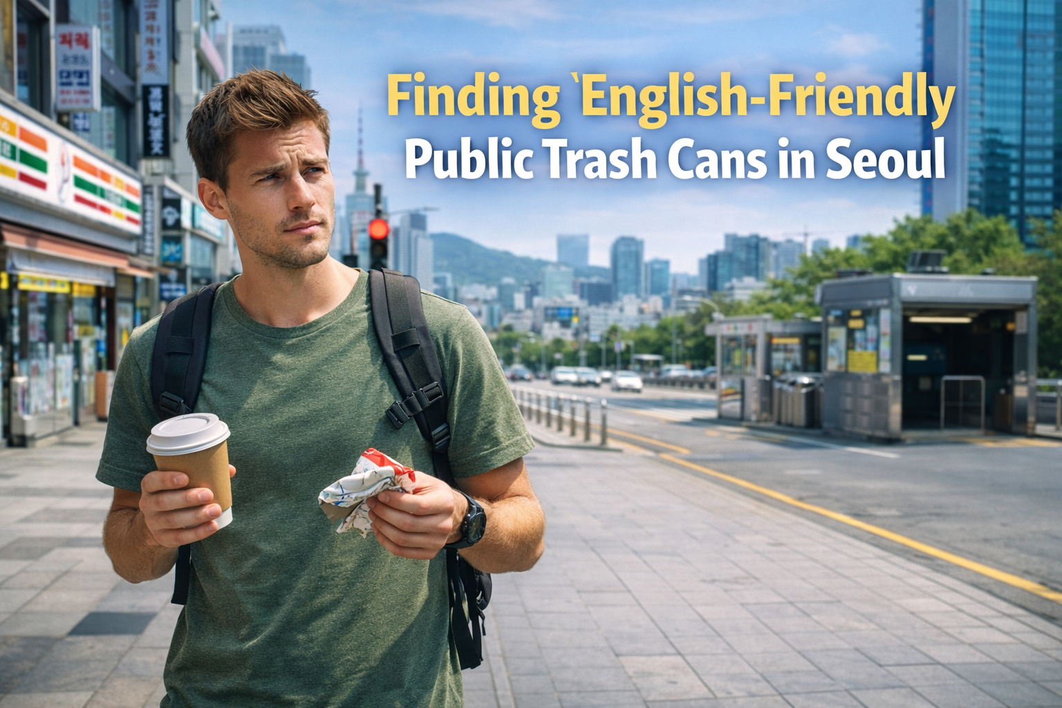 Where to Find Public Trash Cans in Seoul: Why They’re Hard to Spot for Foreign Visitors
