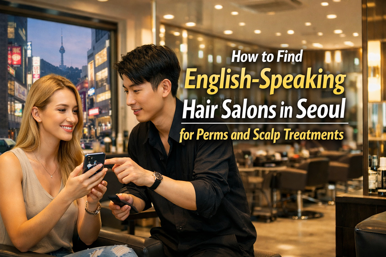 How to Find English-Speaking Hair Salons in Seoul for Perms and Scalp Treatments