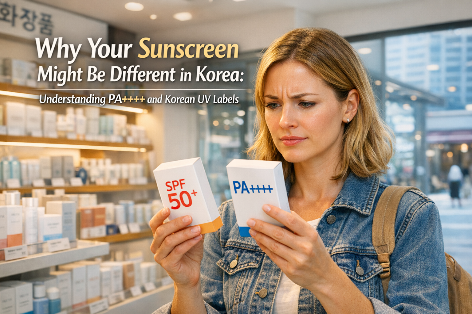 Why Sunscreen in Korea Feels Different: A Simple Guide to PA++++ and Korean UV Labels