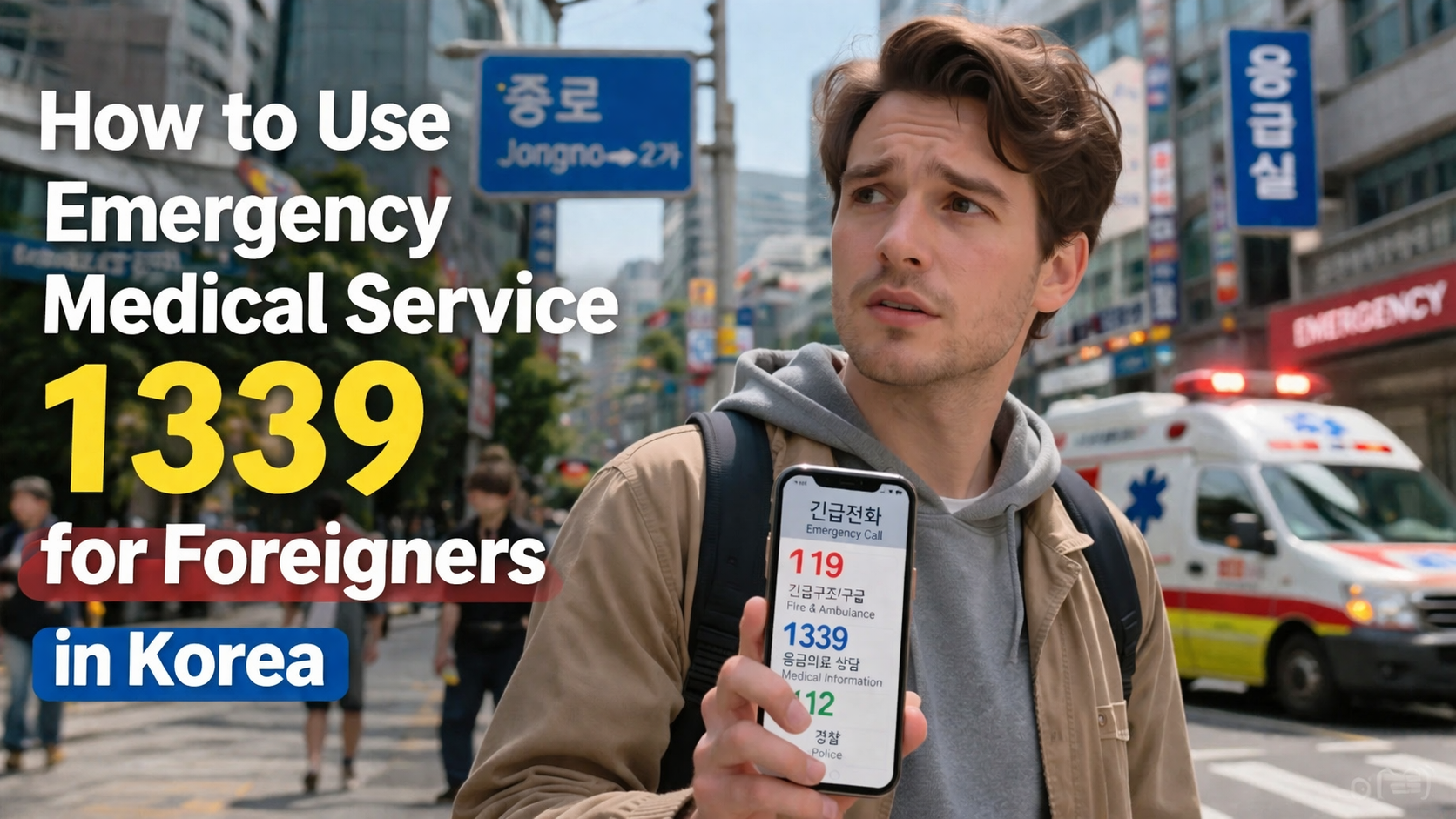 How to Use Emergency Medical Service 1339 for Foreigners in Korea: 5 Essential Facts in English
