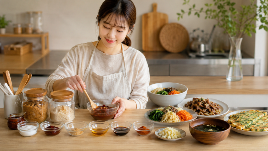 日本のスーパーで買える韓国調味料の代用品と韓国風家庭料理