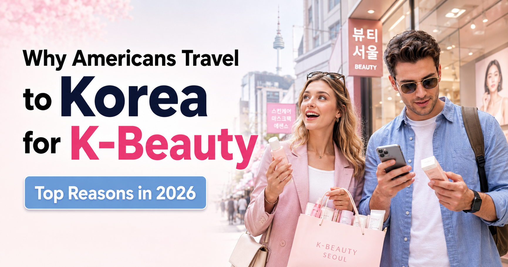Foreign travelers exploring Korea for K-beauty in 2026 thumbnail